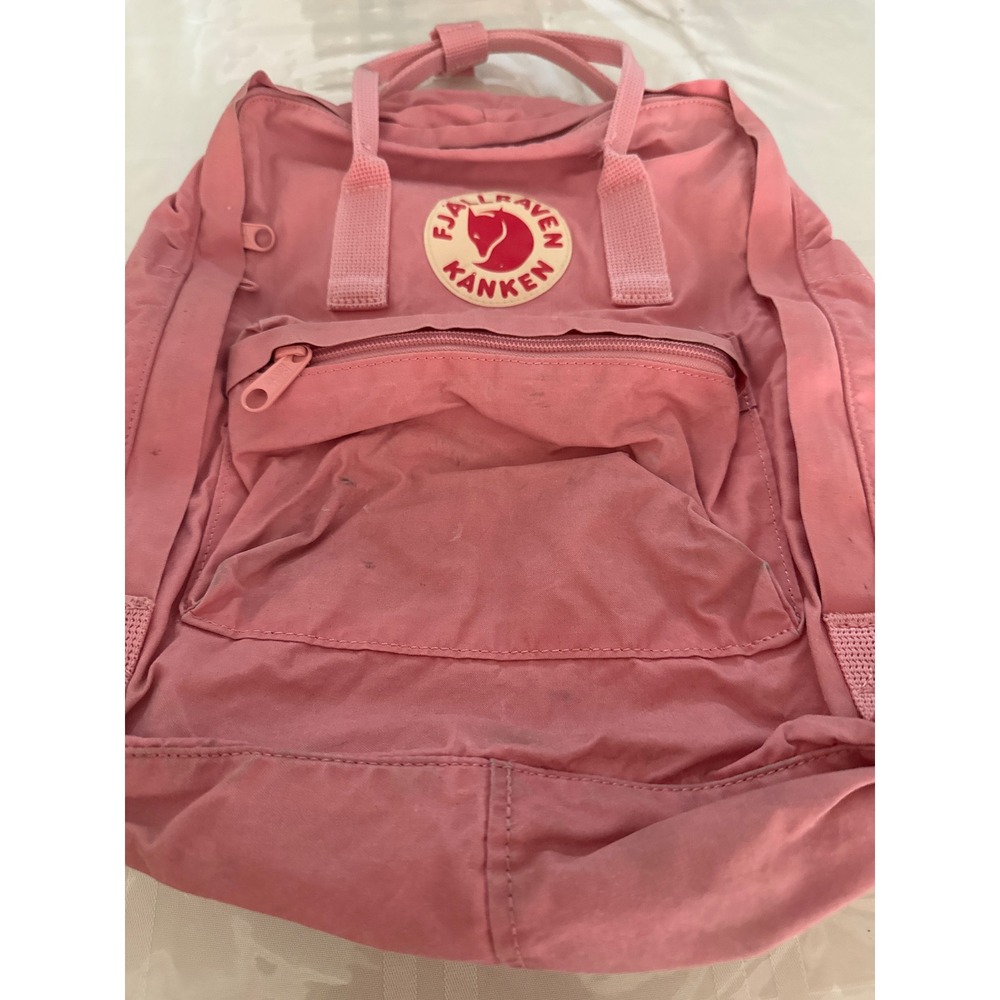 Fjallraven Kanken Backpack Unisex One Size Pink Good Classic Daypack Bag - Picture 4 of 4